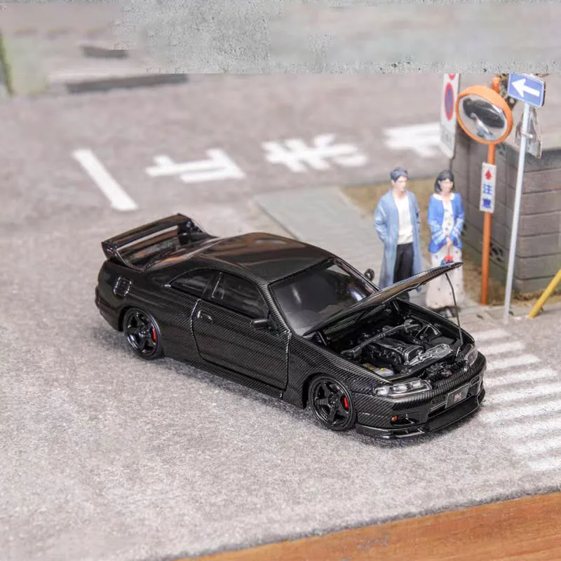 다이캐스트 오리지널 닛산 GTR 스카이라인 R33 BCNR33 시뮬레이션 합금..