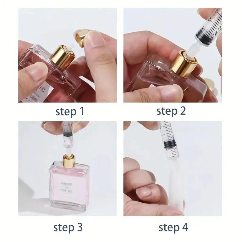 Precision 10ML Syringe Dispenser for Cosmetics and Fragrances - Leak-proof, clear measurement, ideal for precise water filling 2
