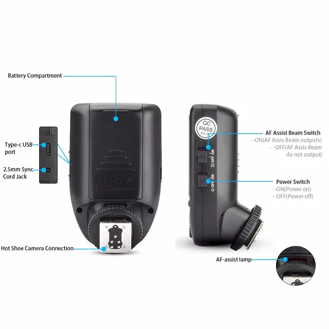 Trigger Wireless Godox Xpro-S Per Flash Sony - TTL, HSS 1/8000s, Display LCD - Foto 9