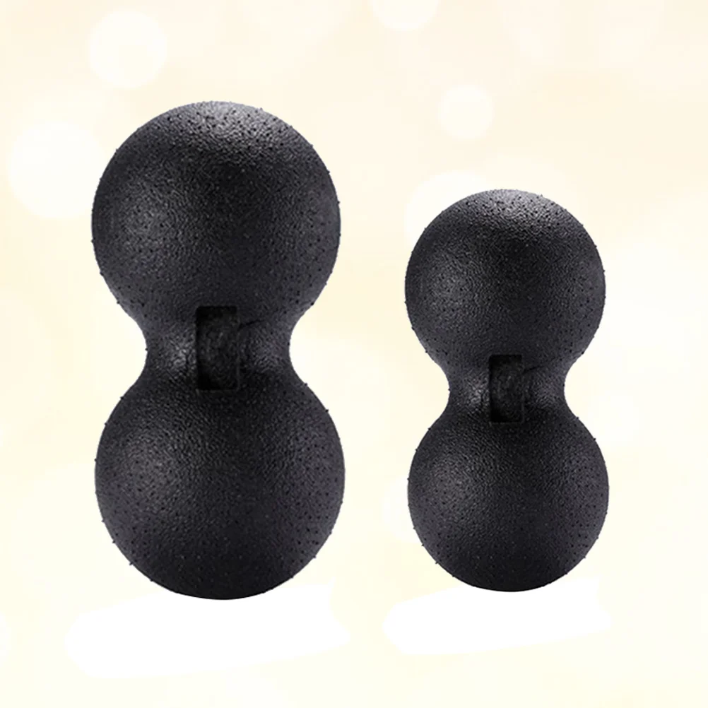 

2pcs Trigger Point Roller for Back Shoulder Muscle Recovery Myofascial Release ( Black )