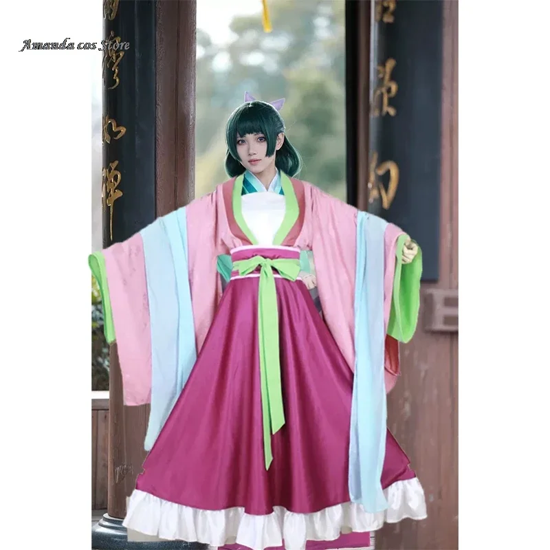 

Maomao Women Costume Men's Cosplay Sets The Apothecary Diaries Anime Women's Halloween Adult Costumes Suit Girl Custumes Woman