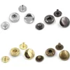 500sets press buttons S-Spring type silver/black/bronze/gold metal snaps 15mm/12.5mm/10mm  sewing accessories bulk clothing DIY 4