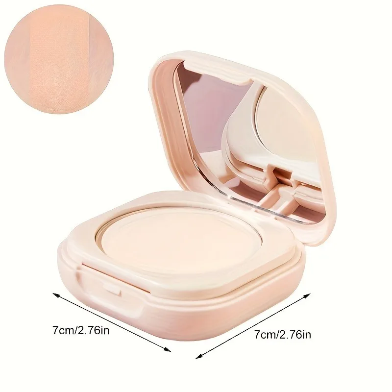 Milk Tea Waterproof Compact Powder - Full Coverage Matte Setting Powder