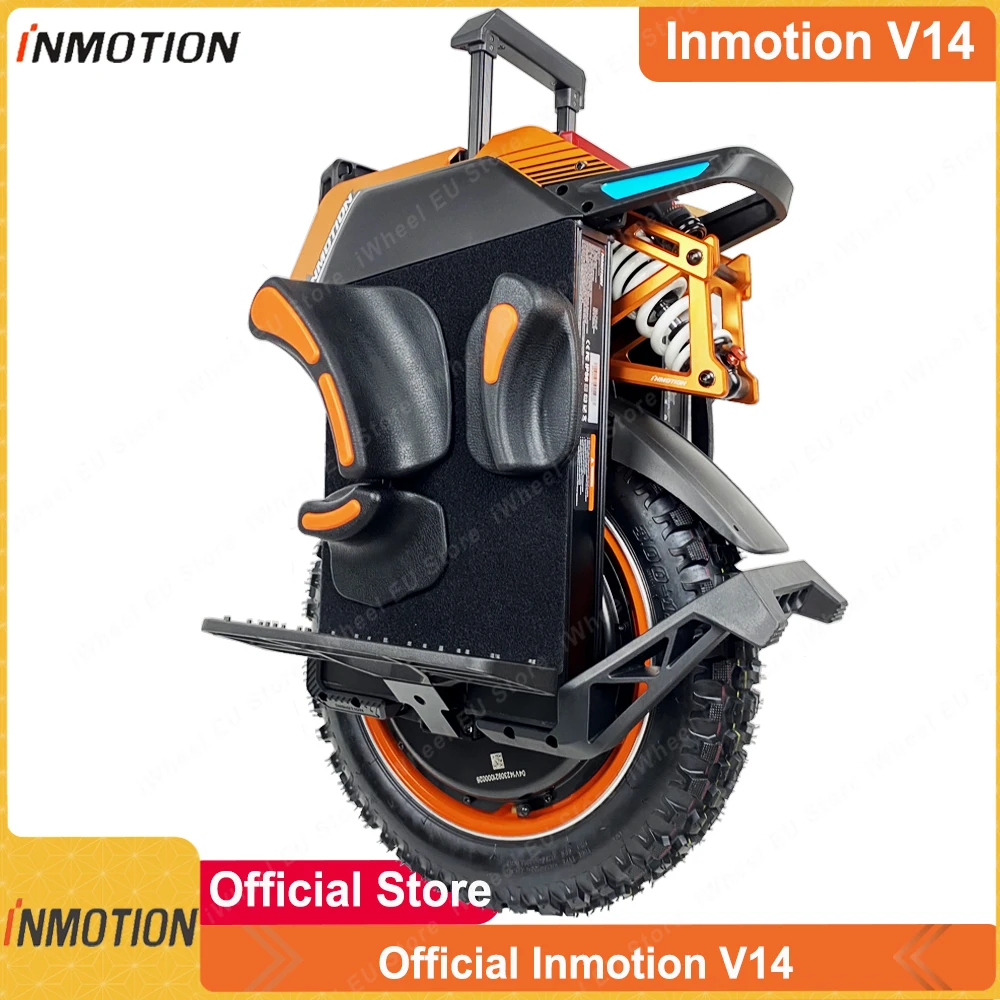 EU Stock Newest INMOTION Adventure V14 134V 2400Wh 50GB/50S Peak Power 9000W Newest Adventure INMOTION V14 Electric Unicycle