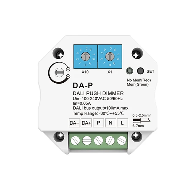 LL1-CV-DA 12 V – 24 V Dimmable constant voltage DALI LED driver