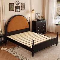 Couette de lit double moderne Princess, Cadres de lit King Size italiens, Têtes de lit Queen Monster, Meubles de chambre à coucher 4