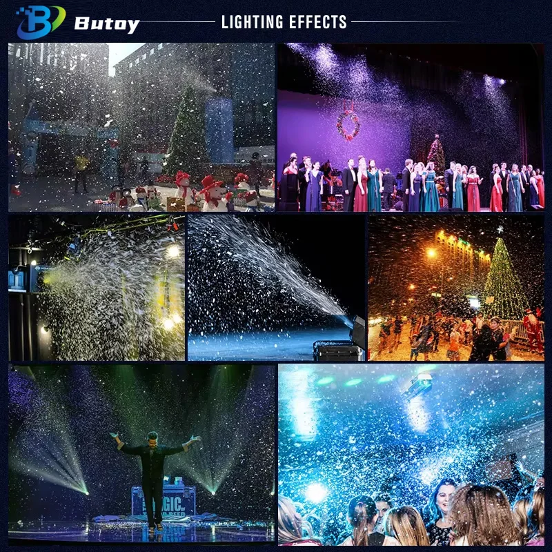 2000W Shaking Snow Machine Outdoor Party Making