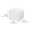 1pc Transparent Plastic Pen Holder for Desk Office Pencil Organizer 5