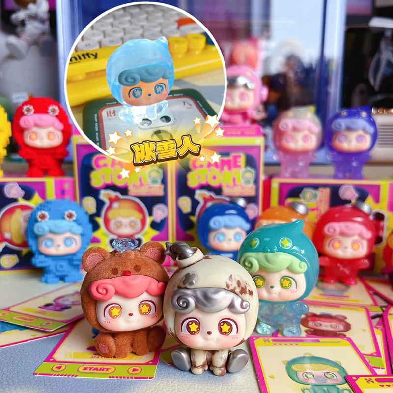 Qkid-ゲームストーリーミニおもちゃ箱,アクションフィギュア