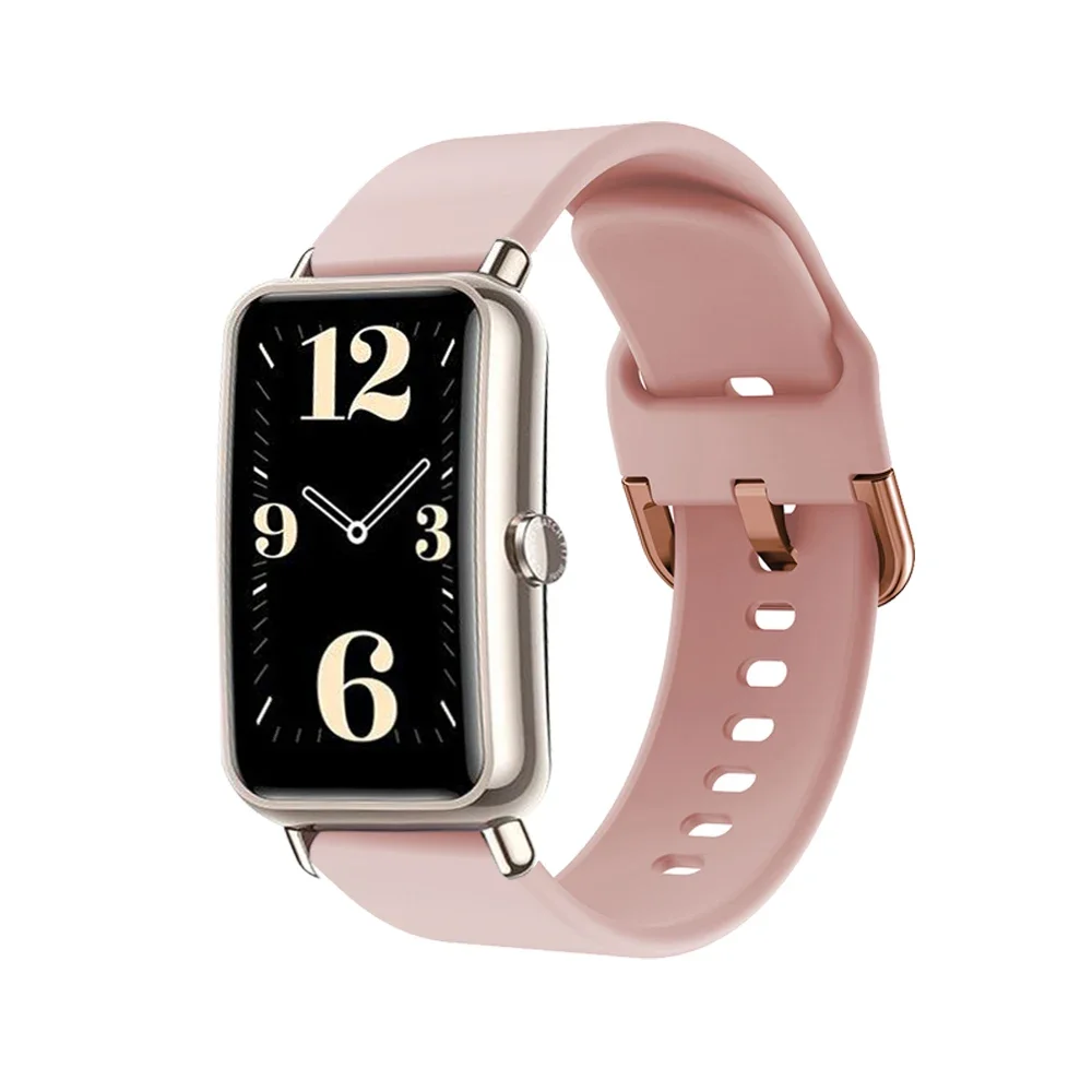 Sport Silicone Bracelet Band, 16mm 18mm, Adjustable Wristband Strap