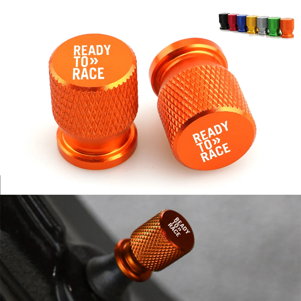 Ventilkappen Orange Für KTM Motorräder - 6061 Aluminium Für Duke/Adventure Modelle