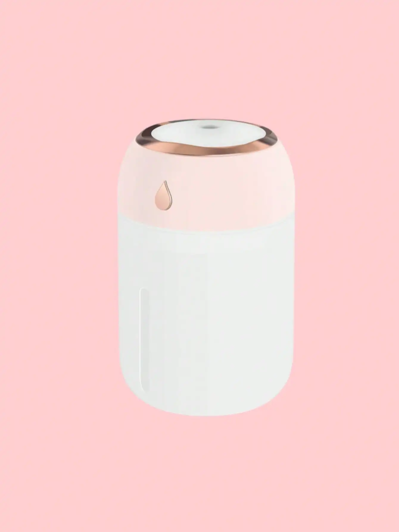 Umidificatore USB da 330 ml con luci LED a 7 colori - 2 modalità di nebbia, ultra silenzioso, per auto/casa/scrivania da ufficio, idratante per l'aria perfetta