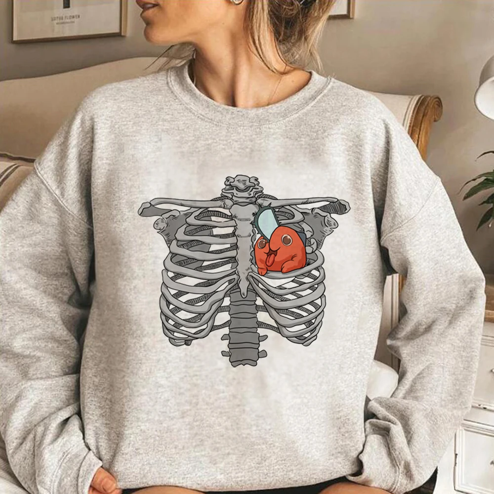 

Pochita hoodies women 2023 y2k aesthetic funny Pullover women Korean style Pullover