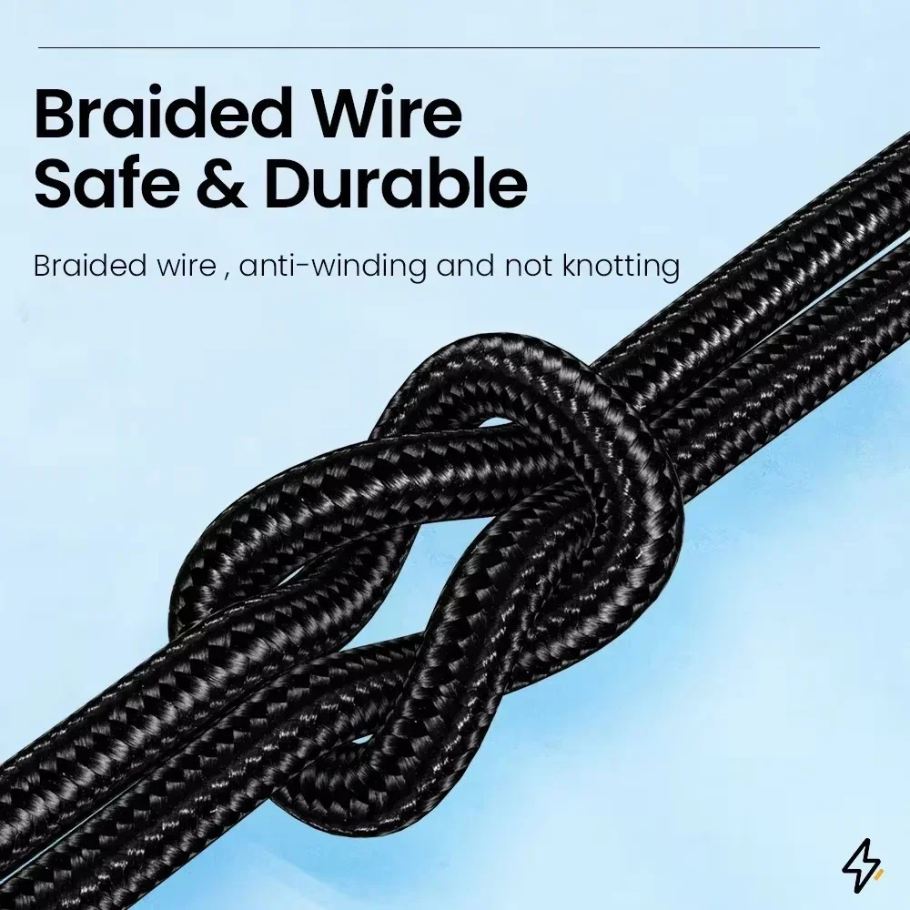 66W 6A 90도 엘보 USB to Type C 고속 충전 데이터 케이블 퀵차지 코드 0.25m 1m 1.5m 2m 3m 길이 휴대폰 충전 케이블