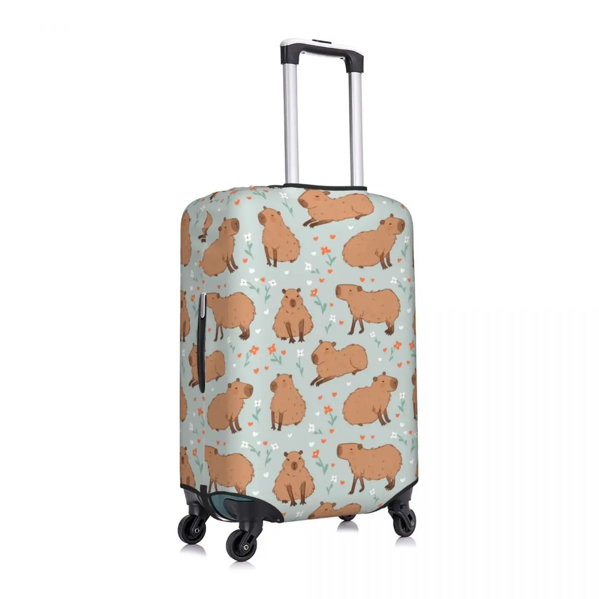 Cute Animal Capybara Luggage Cover Fashion Suitcase Protector Covers 18-32 inch