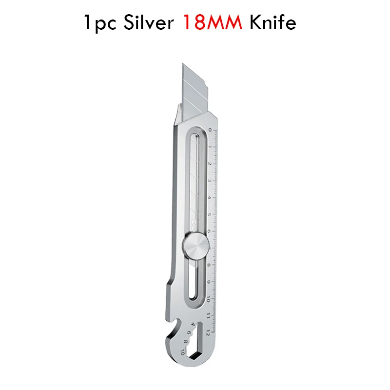 1Silver 18MM Knife