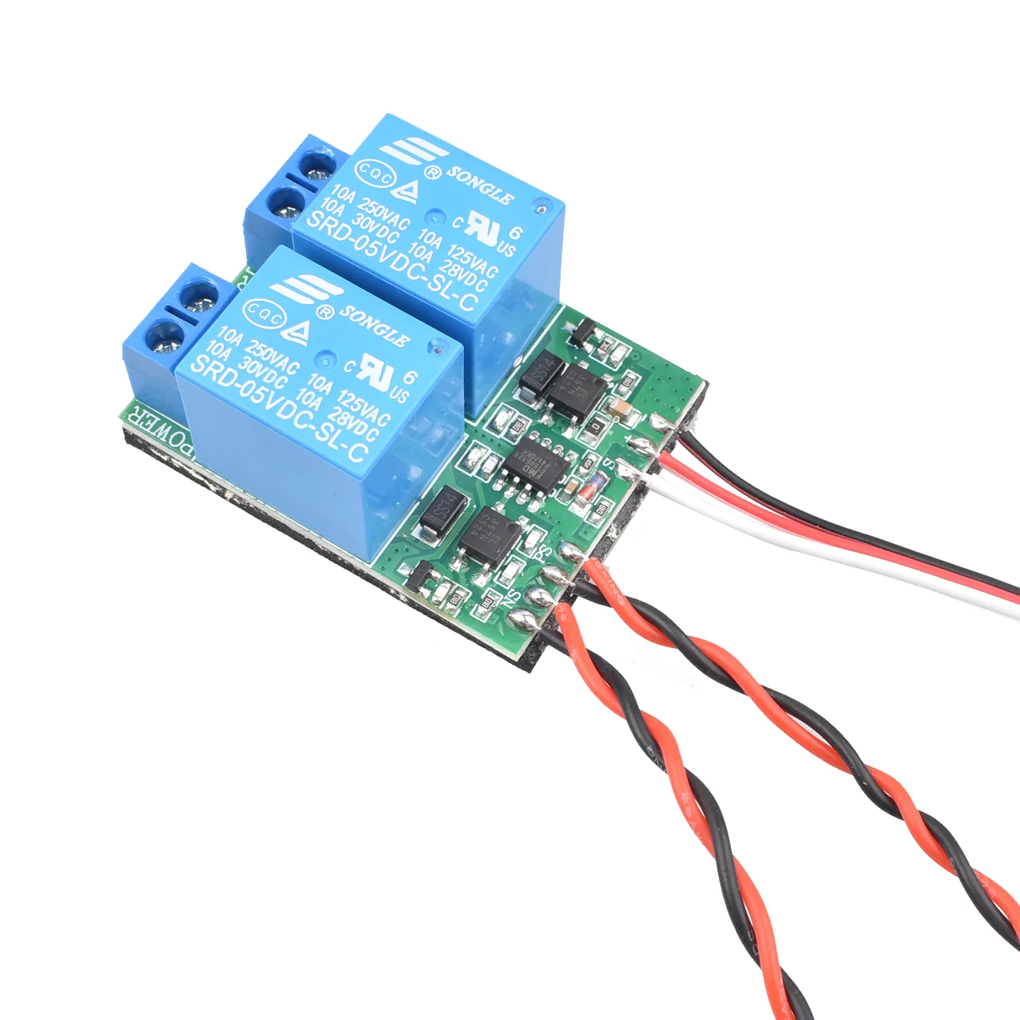 Module relais 10A pour moteur brossé RC - Contrôle avant/arrière, 1 ou 2 pièces