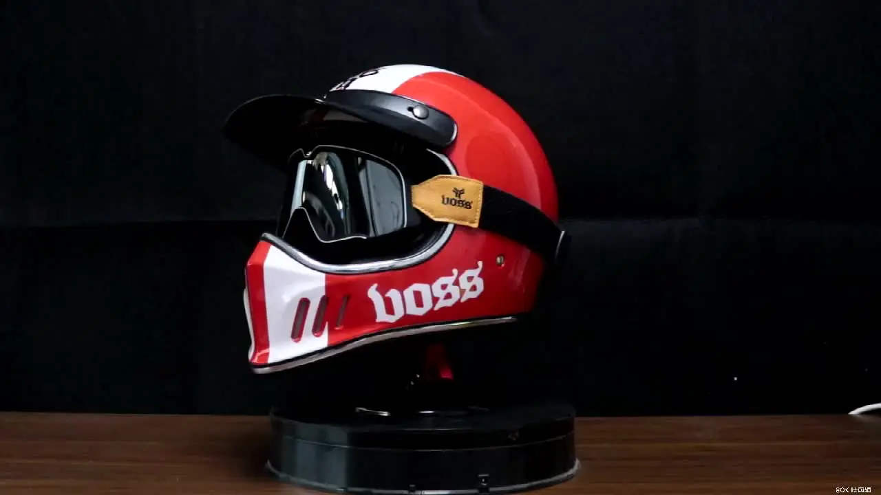 STOUDIO-オートバイのヘルメット,フルフェイス,ヴィンテージの