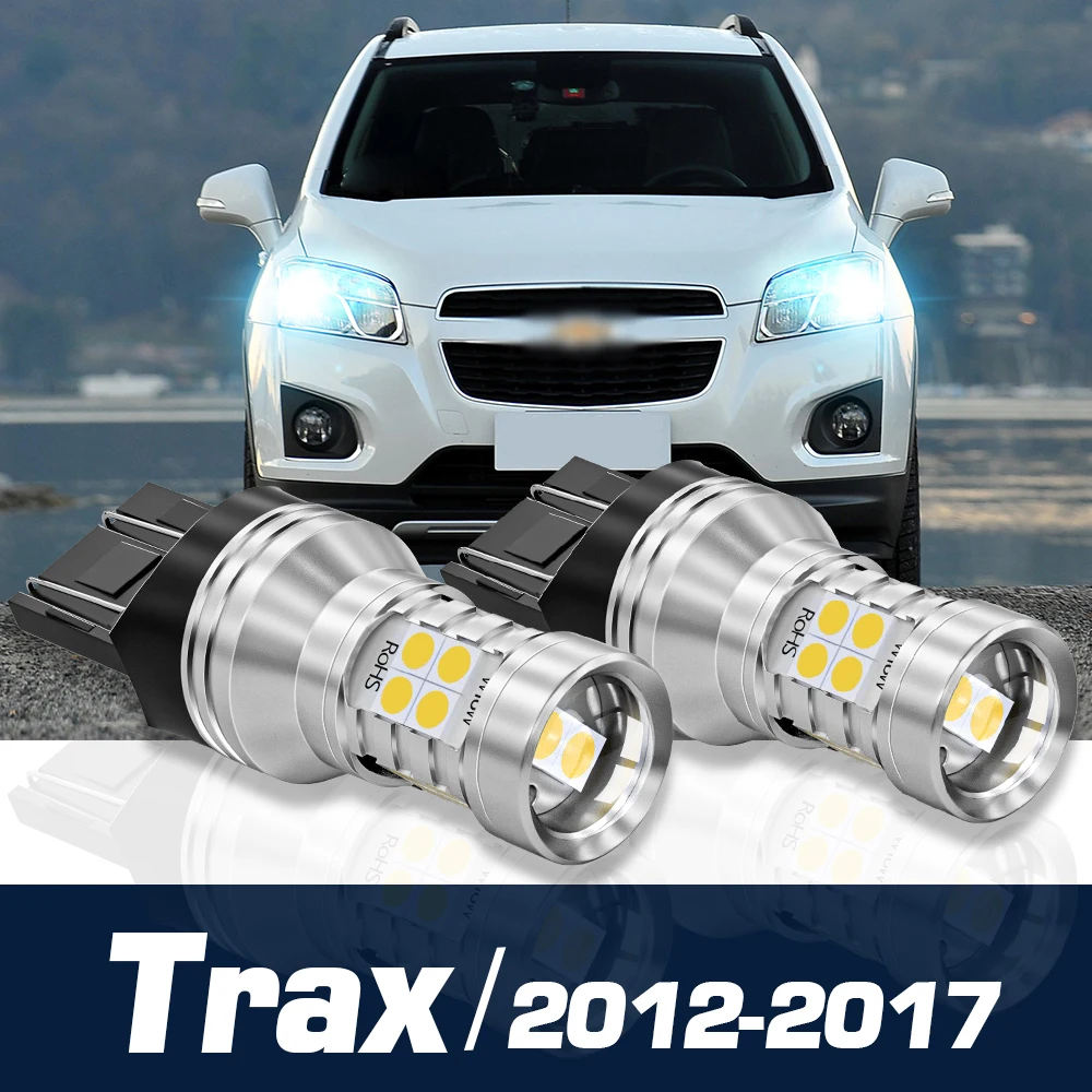 

2pcs LED Daytime Running Light Canbus Accessories DRL For Chevrolet Trax 2012-2017 2013 2014 2015 2016