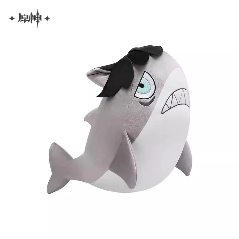 Genshin Impact Wriothesley Teyvat Zoo Themed Series Pillow Original Cosplay Plush Shark Prop Gifts