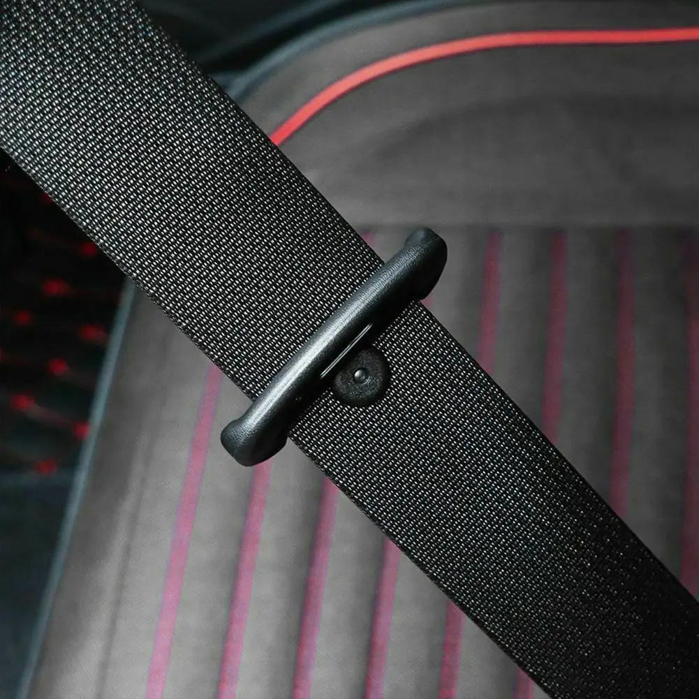 Seat Belt Clip 5Pair Car Seat Belt Clips Universal Retainer Adjuster Buckle Stopper Holder Rivet Stud Clips Car Styling Interior Accessories