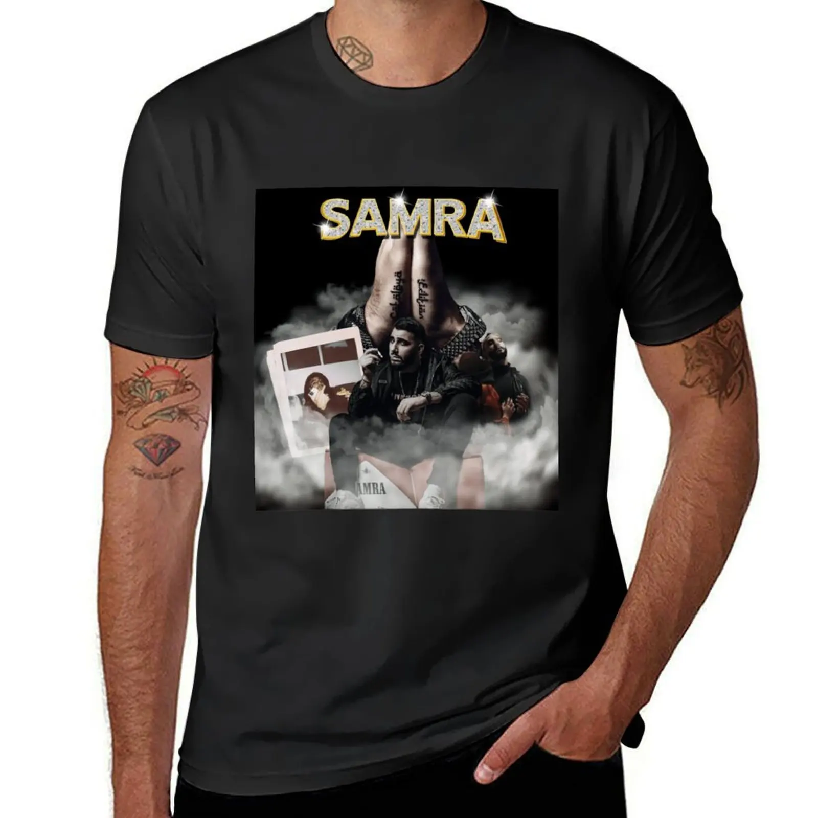 

Мужская быстросохнущая футболка SAMRA OLDSCHOOL с принтом чая