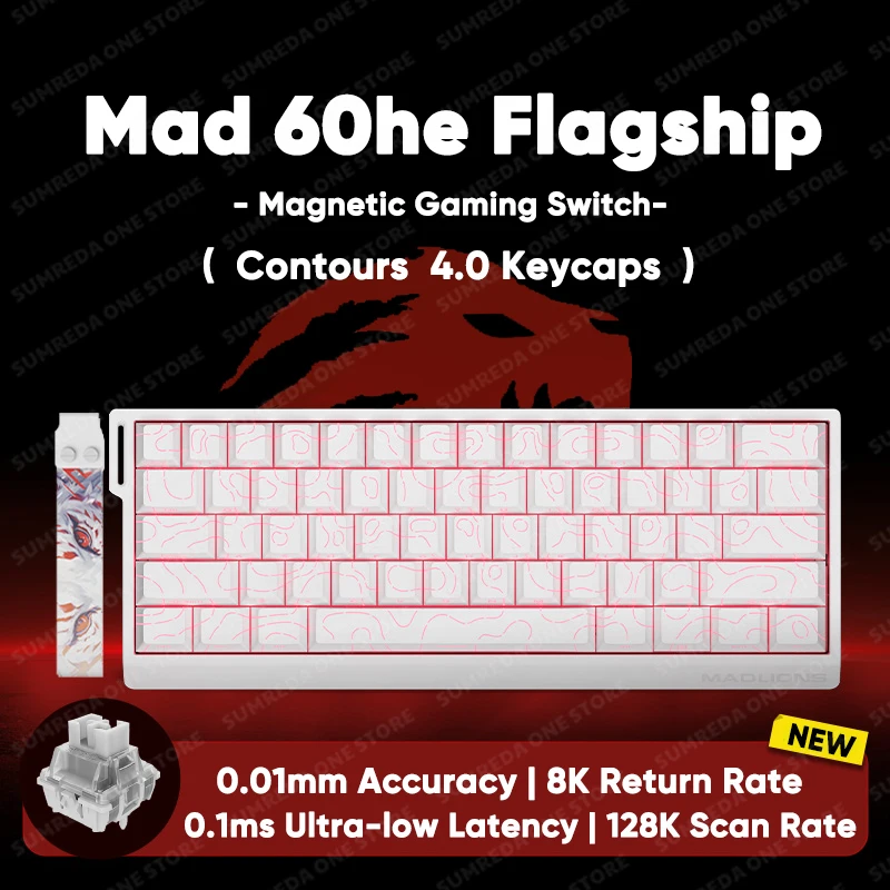 Madlions mad60he Mad60 Mad68 HE Mechanical Keyboard Magnetic