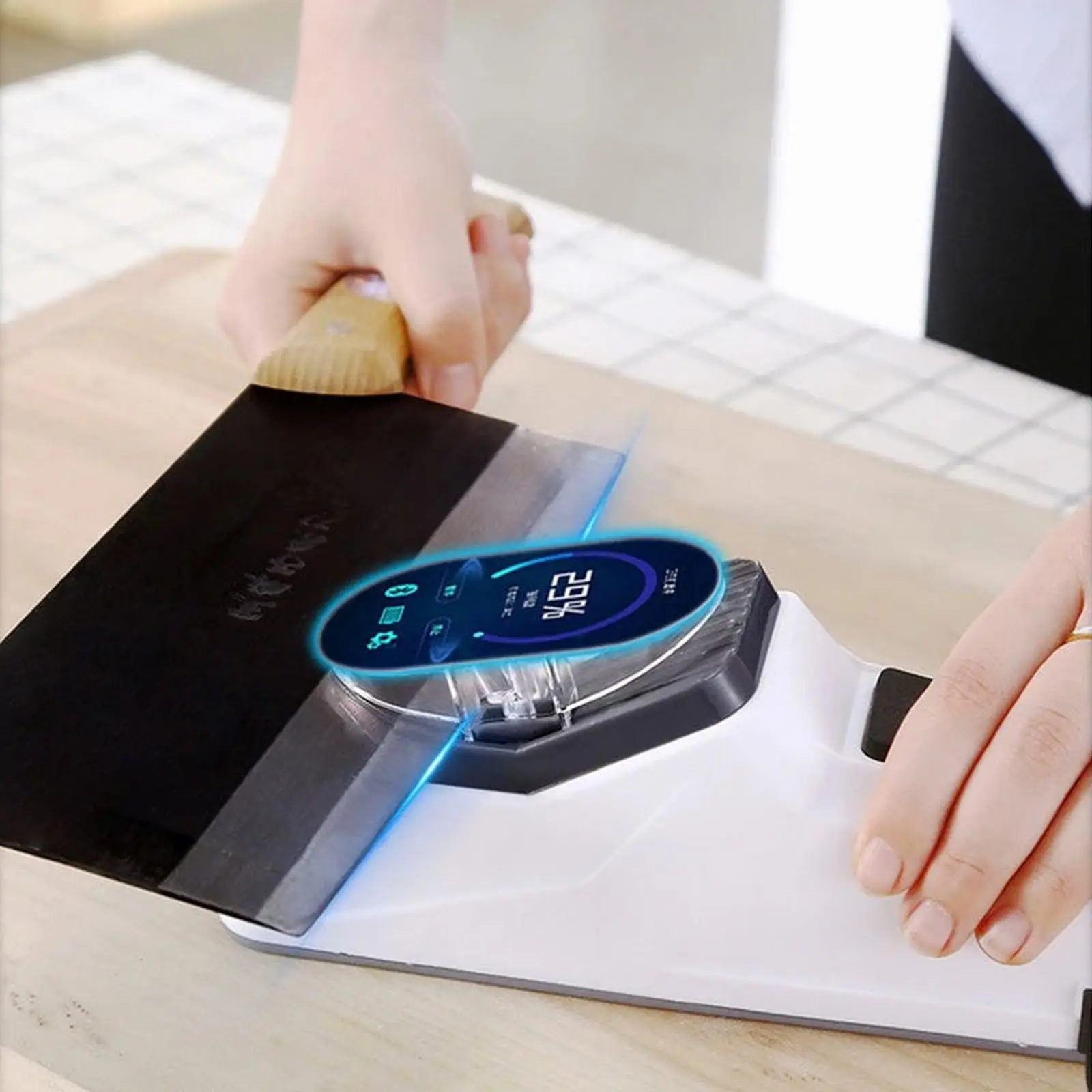 Description Picture 6 of itemElectric Knife Sharpener, Professional Knife Sharpener 5 Second for Quick Sharpening and Polishing, Cutter Scissors Gadgets