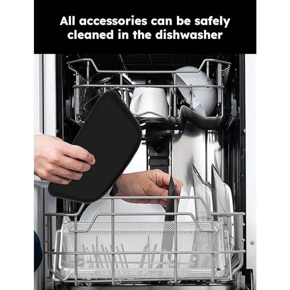 Microwave Ovens, Air Fryer Oven, 15.5Qt,Powerful 1800W, Integrated Smart Thermometer, Temp Controls, Microwave Ovens 5