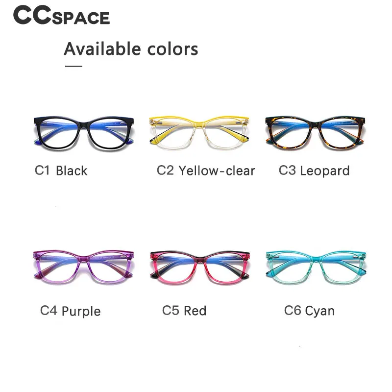 54524 Fashion Student Anti Blue Light Glasses Frame Candy Color Children Prescription Eyeglass Frame Computer Optical Glasses