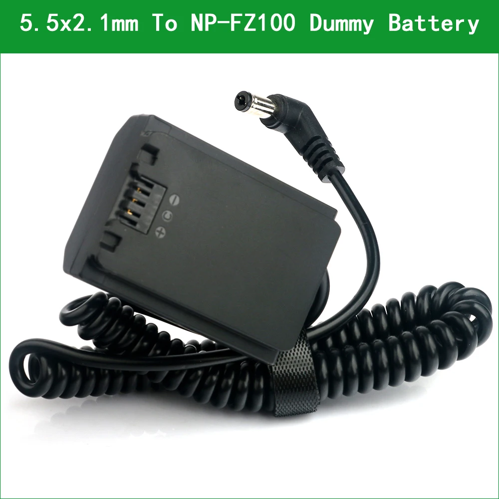

AC-FZ100 DC Coupler Power Connector NP-FZ100 Dummy Battery for Sony ILCE-1 ILCE-7RM4 ILCE-7SM3 ILCE-7M4 ILCE-9 ILCE-9M2