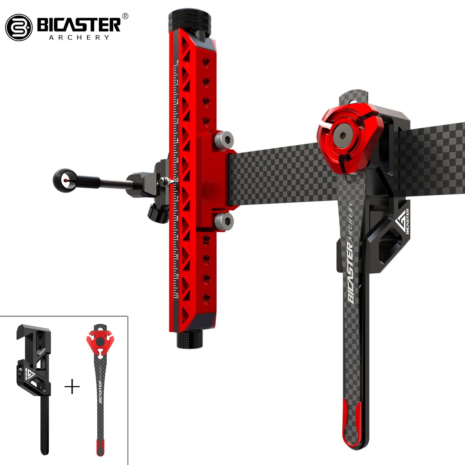 

Bicaster NEO Recurve Clicker+G1 Extended Sight Clicker Holder-1 Set