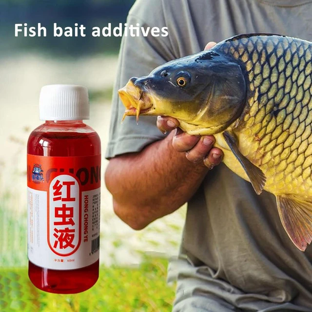 Red Worm Concentrate 60ml Effective And Long-lasting Red Worm Liquid Bait  High Concentration Scent Fish Attractants For Baits - AliExpress