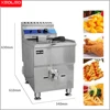 XEOLEO 18L Gas Commercial Oil Fryer Single Tank Large-capacity Fried Machine Chicken Wings Fast-Heating Snack Deep Fryer 4