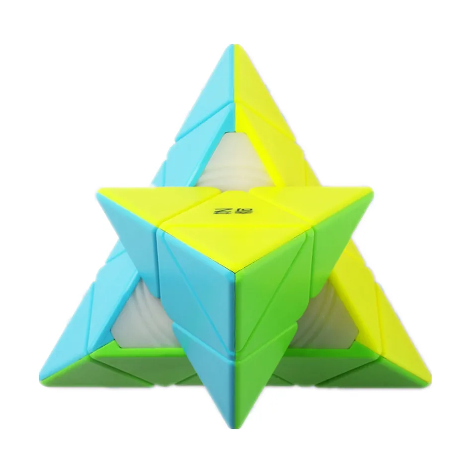 

[ECube] QIYI Qiming S2 Pyraminx 3x3x3 Magic Cube Professional Cubo Magico Puzzle Toy For Children Gift Toy Children's Puzzle
