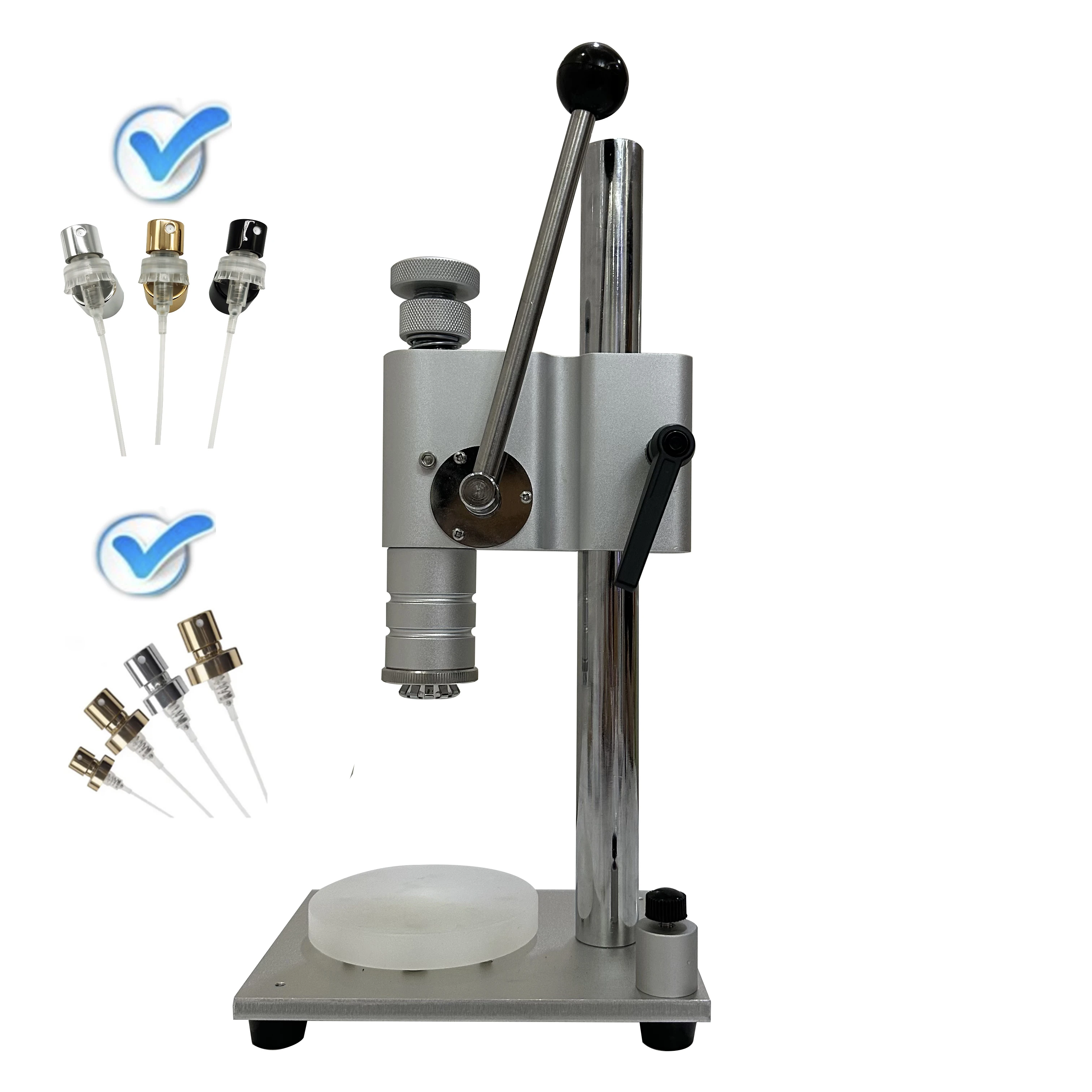 13MM,15MM,18MM,20MM Manual Desktop Crimping & Capping Machine For Perfume Bottles,perfume Bottle Capper Machine,perfume Crimper