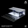 TimeMicro&MoreArt 1:64 M Power theme assembled version of the car showroom lighting scene 6