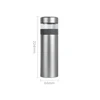 Funjia Pure Titanium Temperature Display Tea Separation Cup 520ML Capacity Portable Double-layer Thermos Cup 44℃ 6 Hours 6