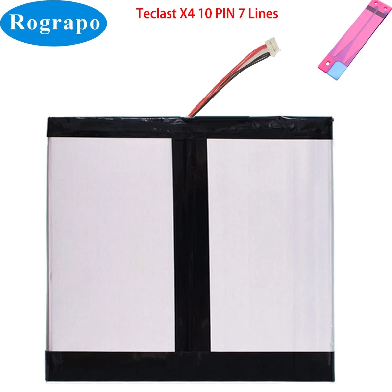 

Новинка 7,6 В 6000 мА/ч Teclast X4 Аккумулятор для ноутбука и ПК H-28125140P 7 проводной разъем Бесплатные инструменты