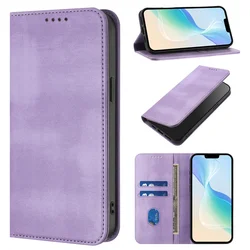 Premium Magnetic Leather Flip Wallet Case with Stand - Stylish Book Cover and Protective Back Shell for Oukitel C57s (A6)
