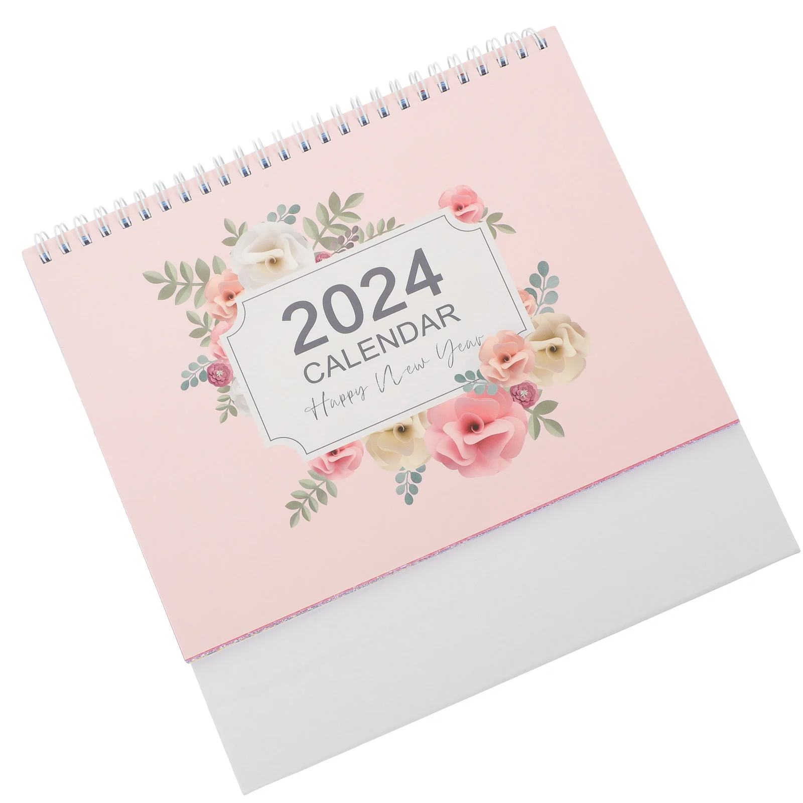 

2024 English Desk Calendar Monthly Memo Tabletop Decor Calendars Write Flip for Desktop Planner