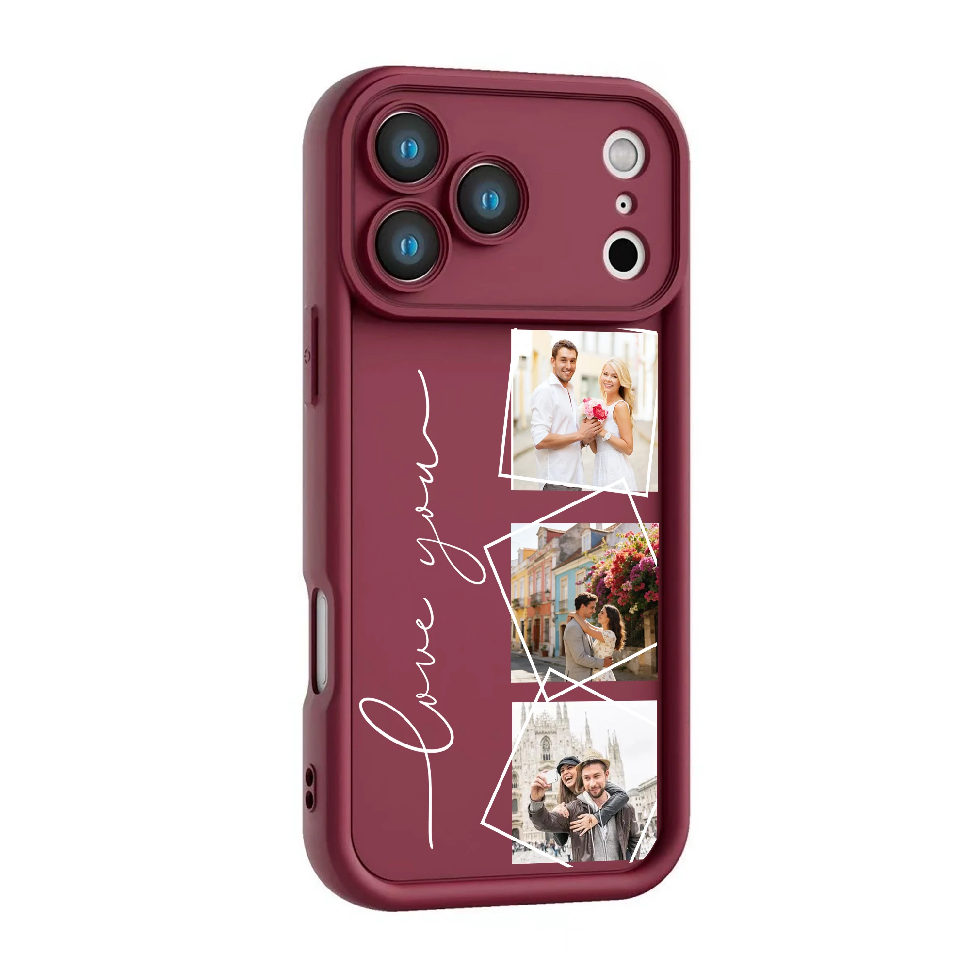 Personalized Custom Multiple Photo Phone Case for iPhone 17 16 thumbnail 4