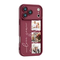 Personalized Custom Multiple Photo Phone Case for iPhone 17 16 15 14 13 12 11 Pro Max Air Plus Stylish Soft TPU Cover 6