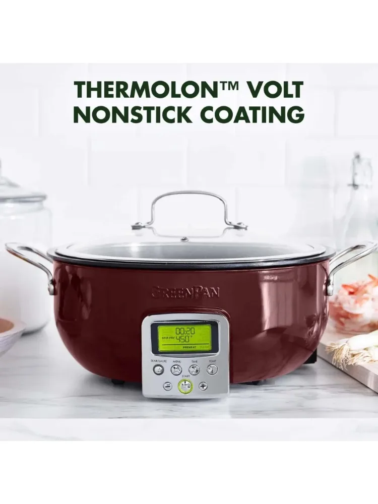 Intelligent electric frying pan, LED display screen 2