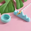 1set Professional Nail Brush Washing Equipment  Acrylic Liquid Powder Container Nail Cup Nail Rrush Holder Manicure Tools 2