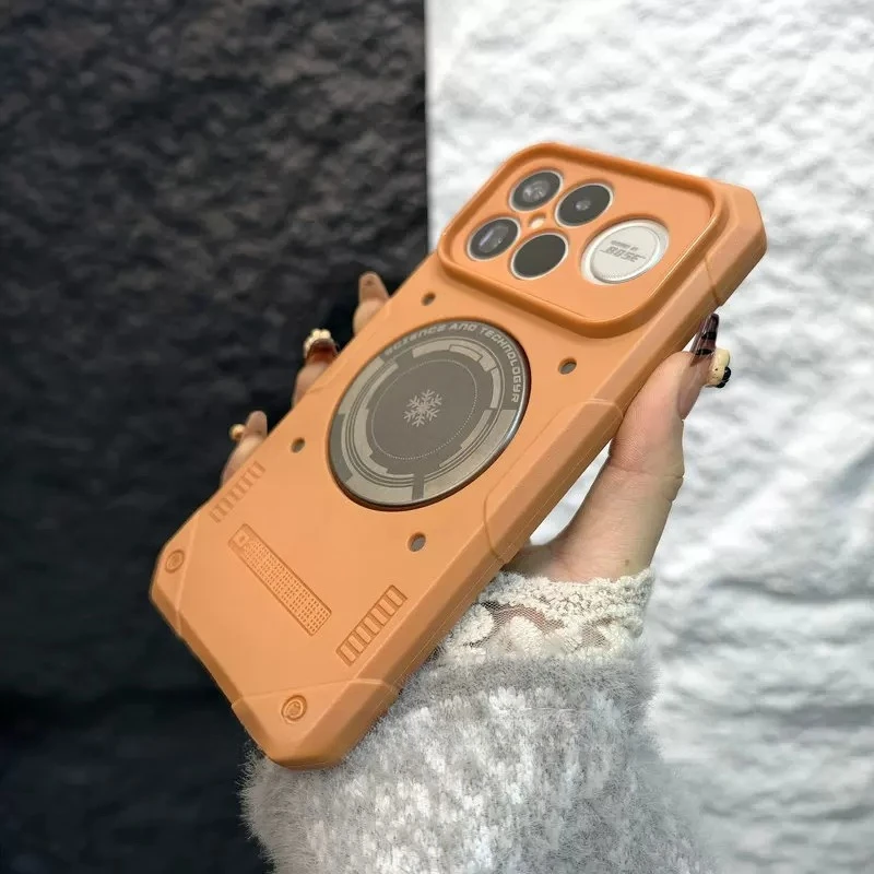 Poco F8 Ultra Pro Magnetic Shockproof Heat-Dissipating TPU Phone Case