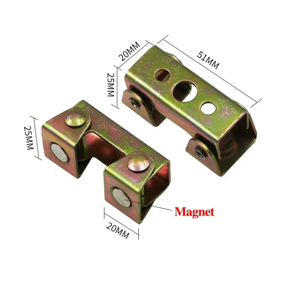 Magnetic V-shaped Clamp V Type Adjustable Magnet V-Pads Welding Clip Fixture Welding Holder Positioner Strong Hand Tool