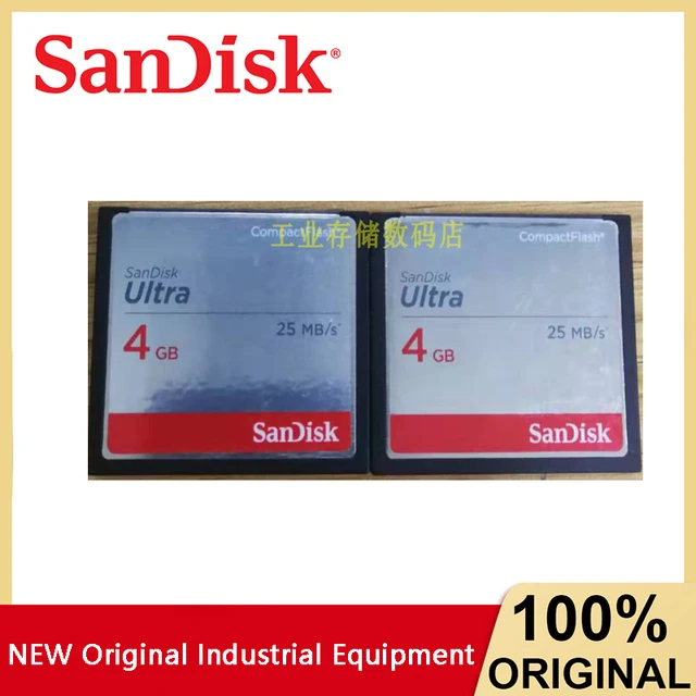 SanDisk CF 4G SLR Memory Card Ultra 25MB/s High Speed CF Card