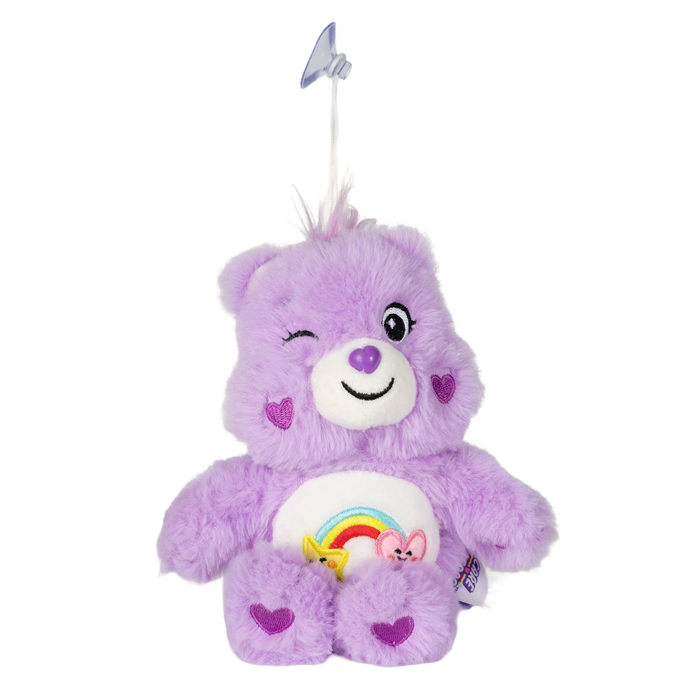 Adorable Care Bears Plush Suction Cup Ornament - Cute Hanging Decoration