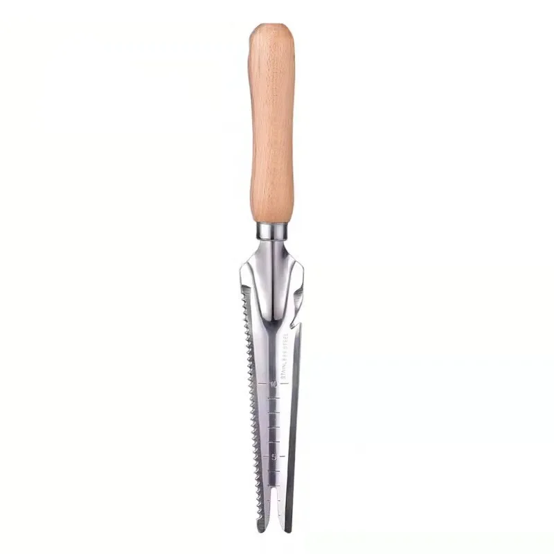 Weed Tool Head Portable Weeder Hand Weeder Weed Puller Tool Weed Puller Weed Tool Attachment Stainless Steel Weeding Shovel Garden Weeding Potted Planting Multifunctional Root Picking Shovel Manual Tools